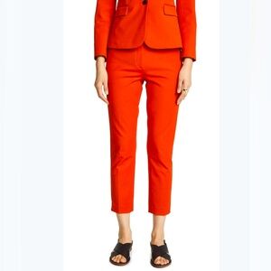 Theory Classic Skinny Pant in Double Stretch Cotton Fire Opal Size 4